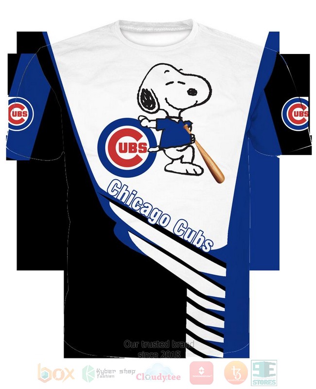 BEST Chicago Cubs MLB Snoopy New 3D T-Shirt, Hoodies 6 Chicago Cubs MLB Snoopy New 3D Hoodie Shirt 1 2 3 4 5