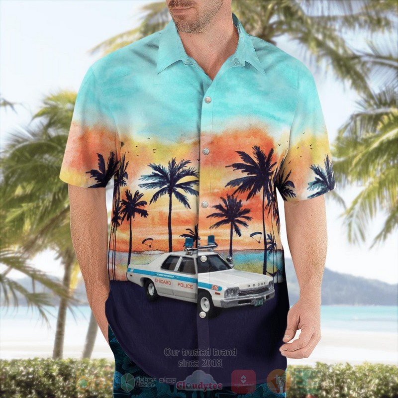 BEST Chicago, Illinois, Chicago Police Department 1974 Dodge Monaco 3D Aloha Shirt 3 BEST Chicago, Illinois, Chicago Police Department 1974 Dodge Monaco 3D Aloha Shirt word1