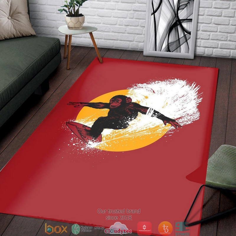 Chimp Surf Rug Carpet 1 1