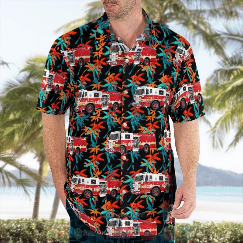 BEST Christiana Fire Company, Delaware 3D Aloha Shirt 3 BEST Christiana Fire Company, Delaware 3D Aloha Shirt word1