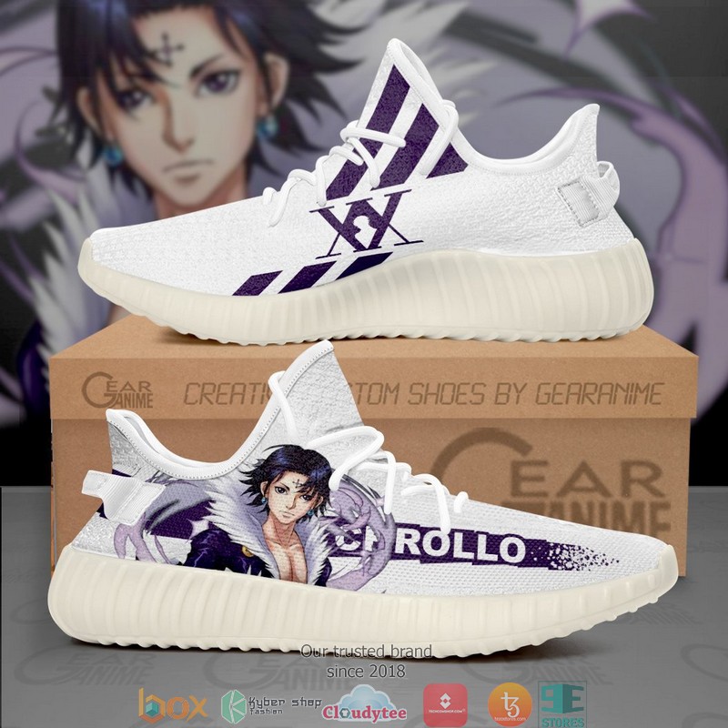 Chrollo Lucilfer Hunter X Hunter Anime Yeezy Sneaker Shoes