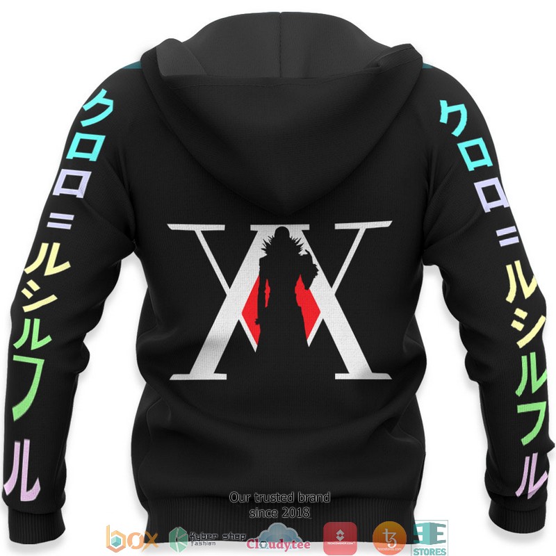 Chrollo Lucilfer HxH Anime Merch Black 3d Hoodie, Bomber jacket 5 Chrollo Lucilfer HxH Anime Merch Black 3d Hoodie Bomber jacket 1 2 3 4