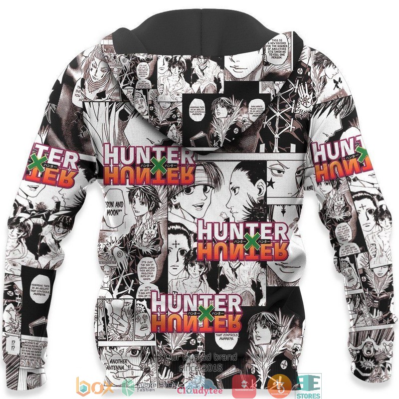 Chrollo Lucilfer HxH Anime s 3d Hoodie Bomber jacket 1 2 3 4 5