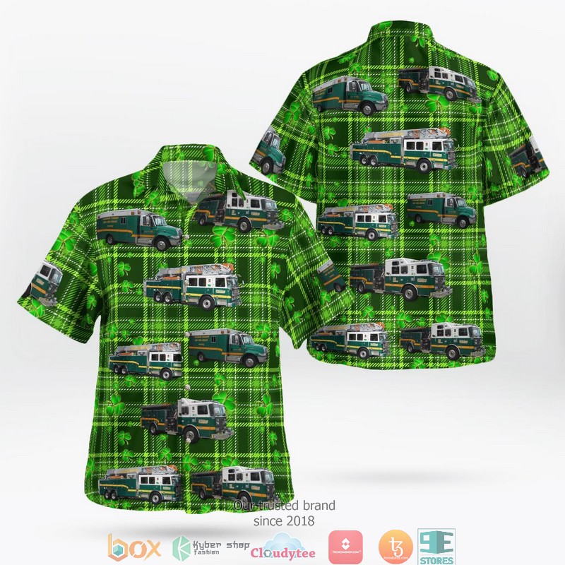 Cincinnati Ohio Sycamore Township Fire Department St Patrick's Day Hawaiian Shirt 1 Cincinnati Ohio Sycamore Township Fire Department St Patrick's Day Hawaiian Shirt word1