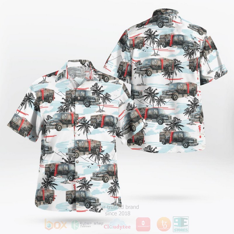 Cincinnati Ohio University of Cincinnati Hospital UC Health Mobile Stroke Unit Hawaiian Shirt