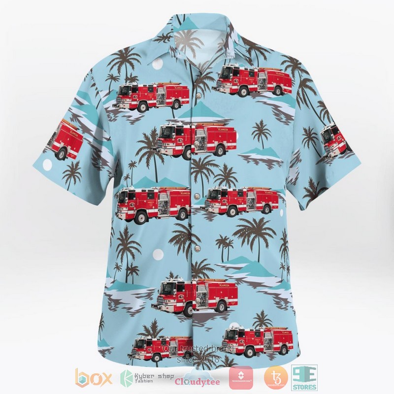 City of Alameda California Alameda Fire Department Hawaiian Shirt 3 City of Alameda California Alameda Fire Department Hawaiian Shirt word3