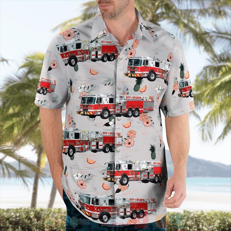 BEST City of Atlanta Fire Rescue Department 3D Aloha Shirt 3 BEST City of Atlanta Fire Rescue Department 3D Aloha Shirt word3