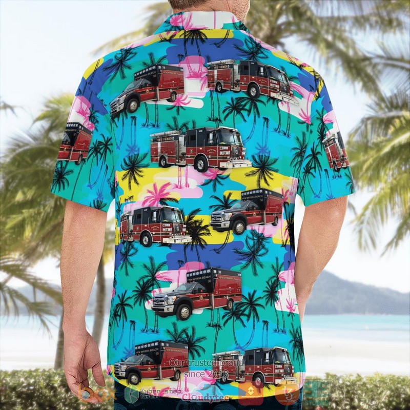 City of New Smyrna Beach Fire Department Hawaiian Shirt 2 City of New Smyrna Beach Fire Department Hawaiian Shirt word2