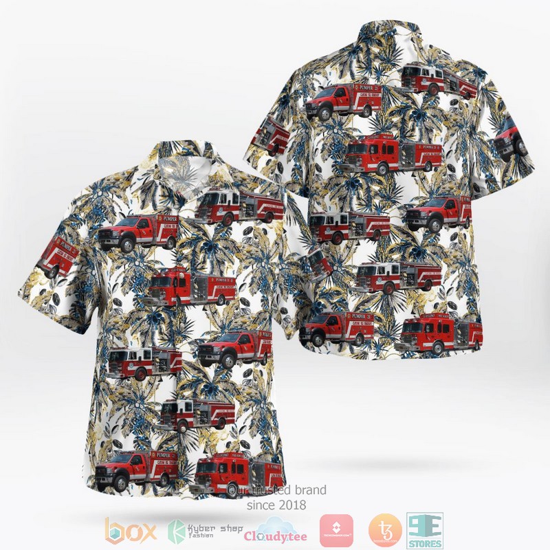 Claycomo Fire Department Missouri Hawaiian shirt