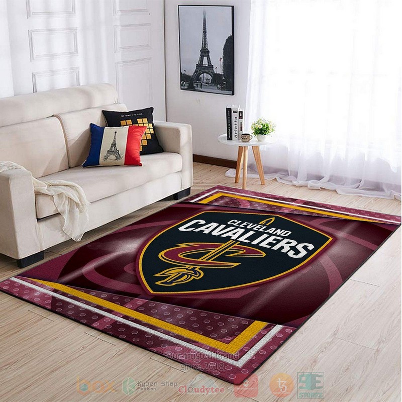 Cleveland Cavaliers Nba Team Logo Area Rugs