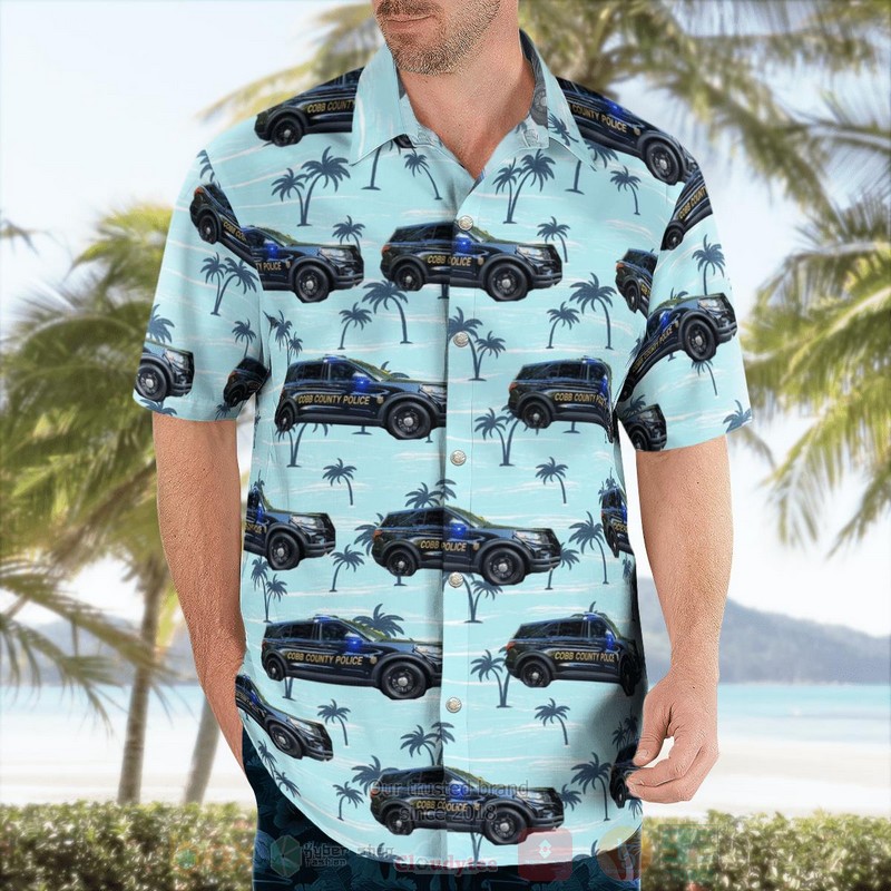 BEST Cobb County Police Department, Cobb County, Georgia 3D Aloha Shirt 3 BEST Cobb County Police Department, Cobb County, Georgia 3D Aloha Shirt word2