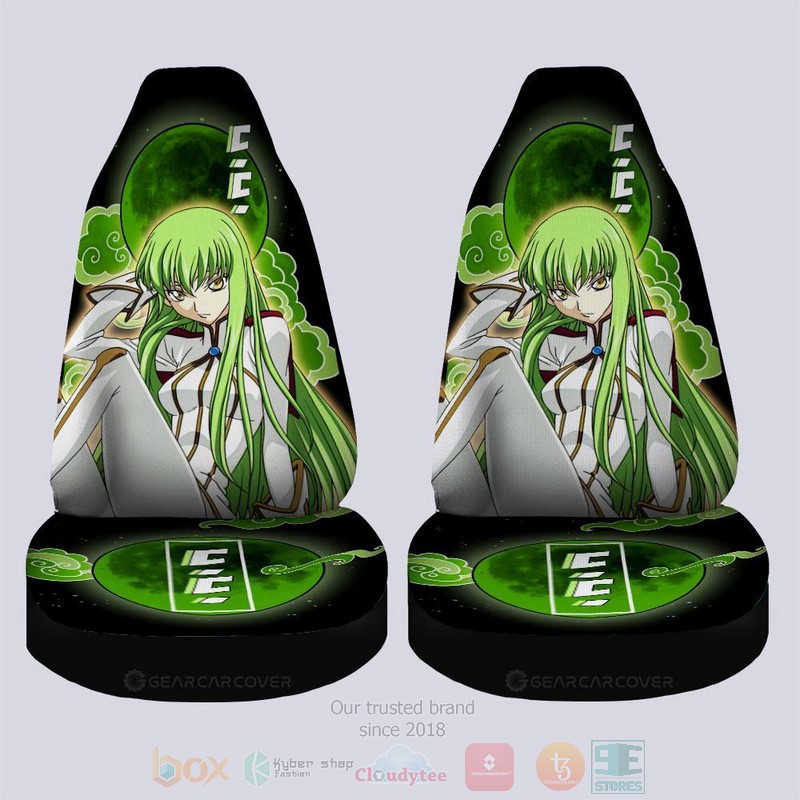 BEST-Anime Code Geass Code Geass Luxury Car Seat Covers 3 Code Geass Code Geass Anime Car Seat Cover 1 2