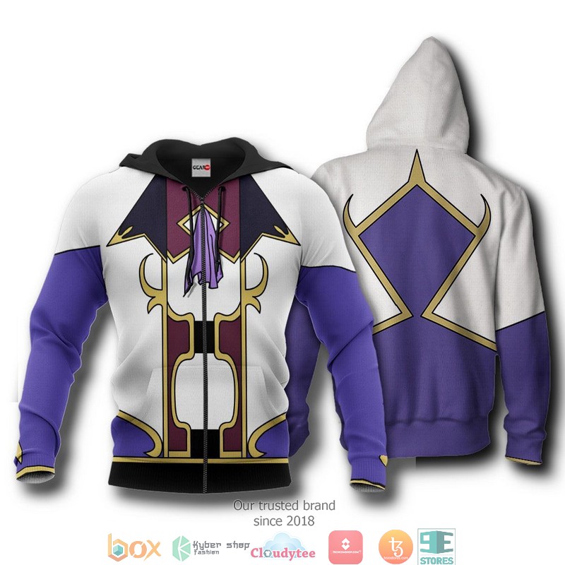 Code Geass Jeremiah Gottwald Anime 3d Hoodie, Bomber jacket 12 Code Geass Jeremiah Gottwald Anime 3d Hoodie Bomber jacket