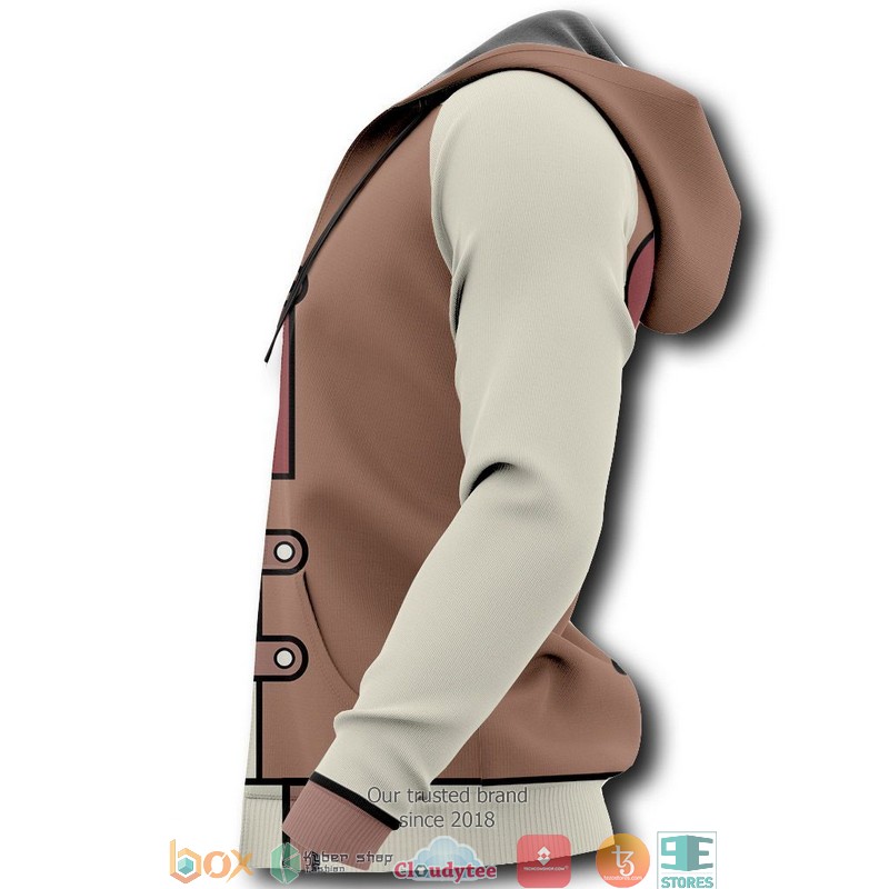Code Geass Kalen Kozuki Anime 3d Hoodie Bomber jacket 1 2 3 4 5
