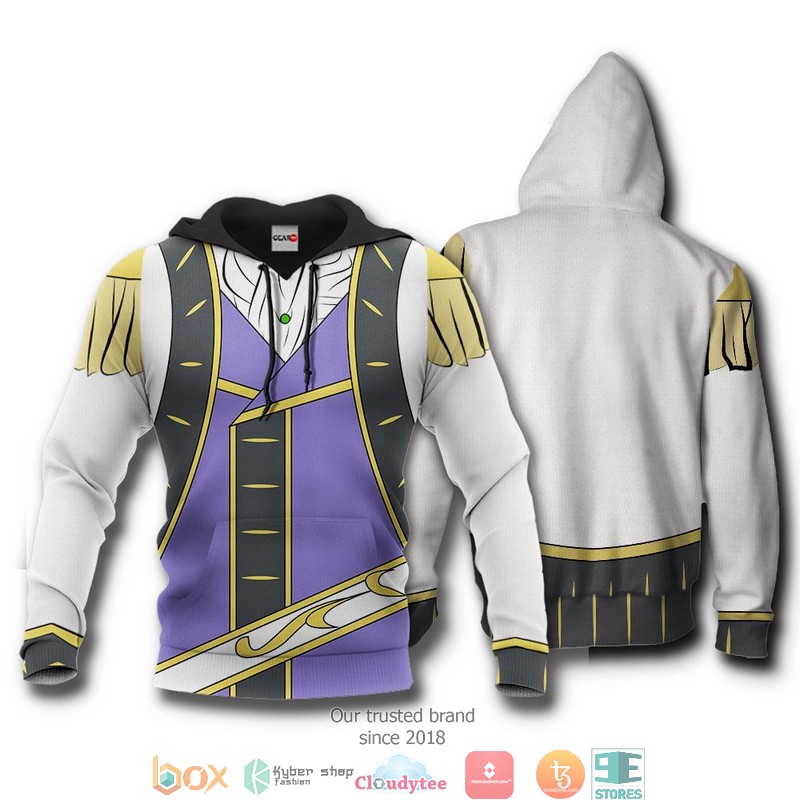 Code Geass Schneizel el Britannia Anime 3d Hoodie, Bomber jacket 3 Code Geass Schneizel el Britannia Anime 3d Hoodie Bomber jacket 1 2