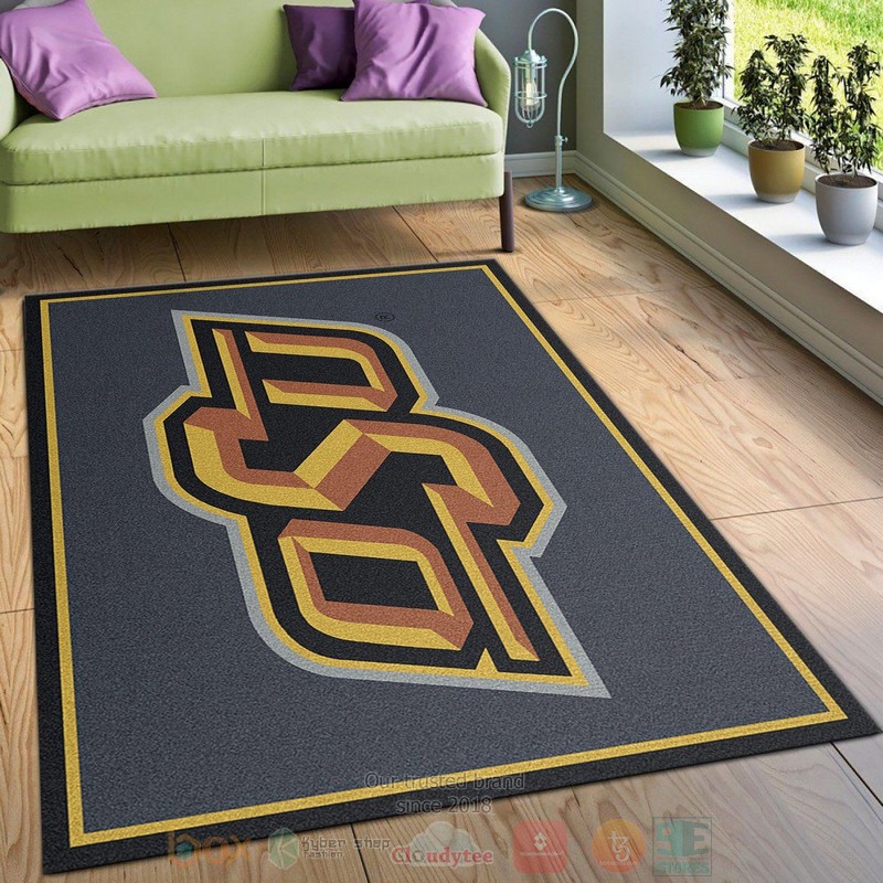 BEST College Spirit Oklahoma State Sport Bedroom Rugs 3 College Spirit Oklahoma State Sport Area Rugs 1 2