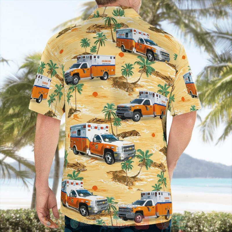 BEST Colonie, Albany County, New York, Colonie EMS 3D Aloha Shirt 2 BEST Colonie, Albany County, New York, Colonie EMS 3D Aloha Shirt word3