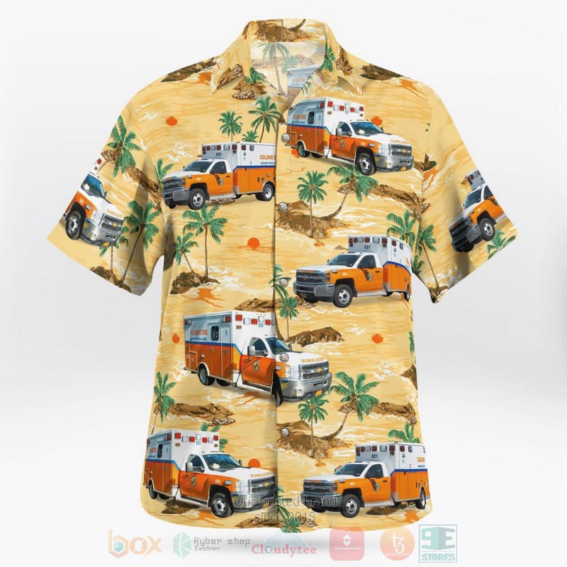 BEST Colonie, Albany County, New York, Colonie EMS 3D Aloha Shirt 3 BEST Colonie, Albany County, New York, Colonie EMS 3D Aloha Shirt word3