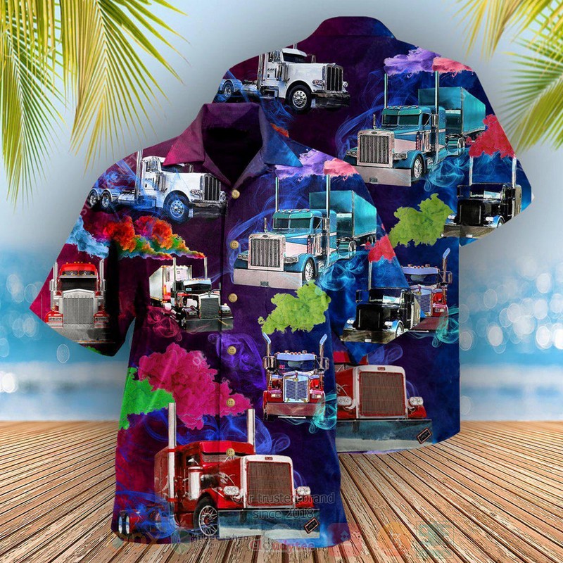 BEST Colorful Truck 3D Aloha Shirt 3 BEST Colorful Truck 3D Aloha Shirt word3