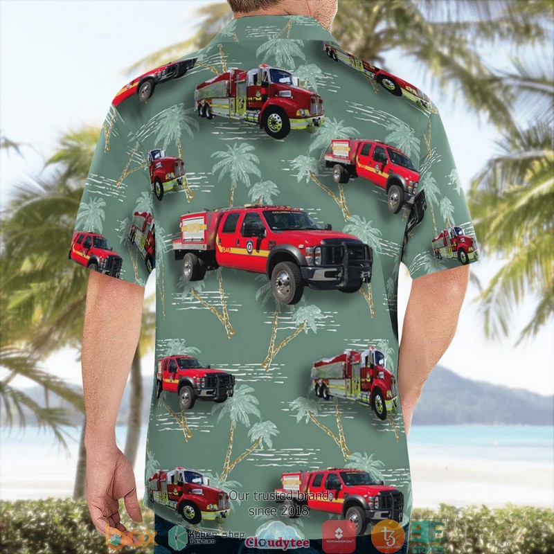 Columbia County Fire Rescue Hawaii 3D Shirt