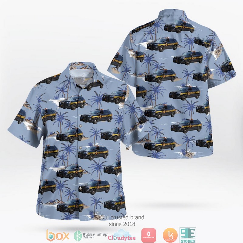 Columbus Ohio Franklin County Sheriffs Office 3D Hawaii Shirt