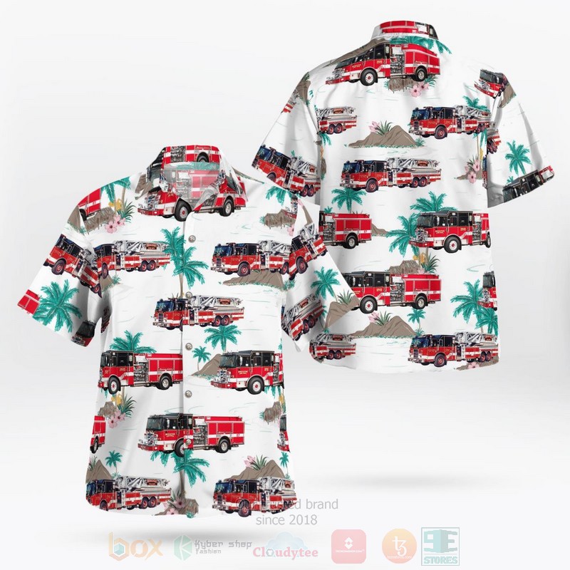 BEST Connecticut Bridgeport Fire Department 3D Aloha Shirt 2 Connecticut Bridgeport Fire Department Hawaiian Shirt