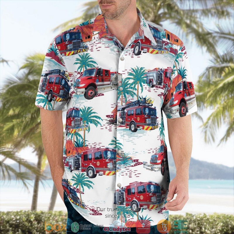 Copperas Cove Bell County Texas Copperas Cove Fire Department 3D Hawaii Shirt 1 2