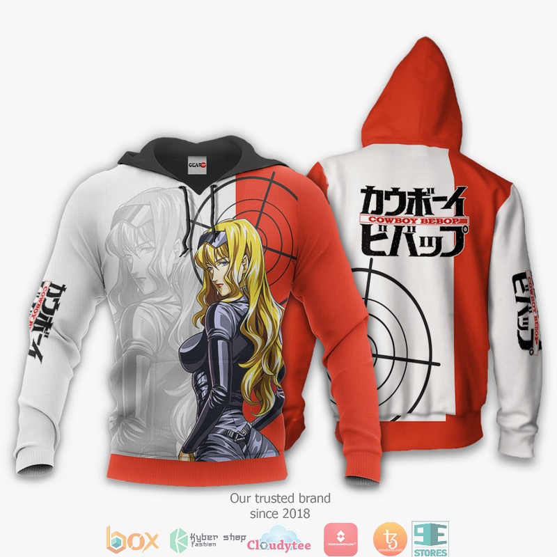 Cowboy Bebop Julia Anime Merch 3d Hoodie, Bomber jacket 3 Cowboy Bebop Julia Anime Merch 3d Hoodie Bomber jacket 1 2