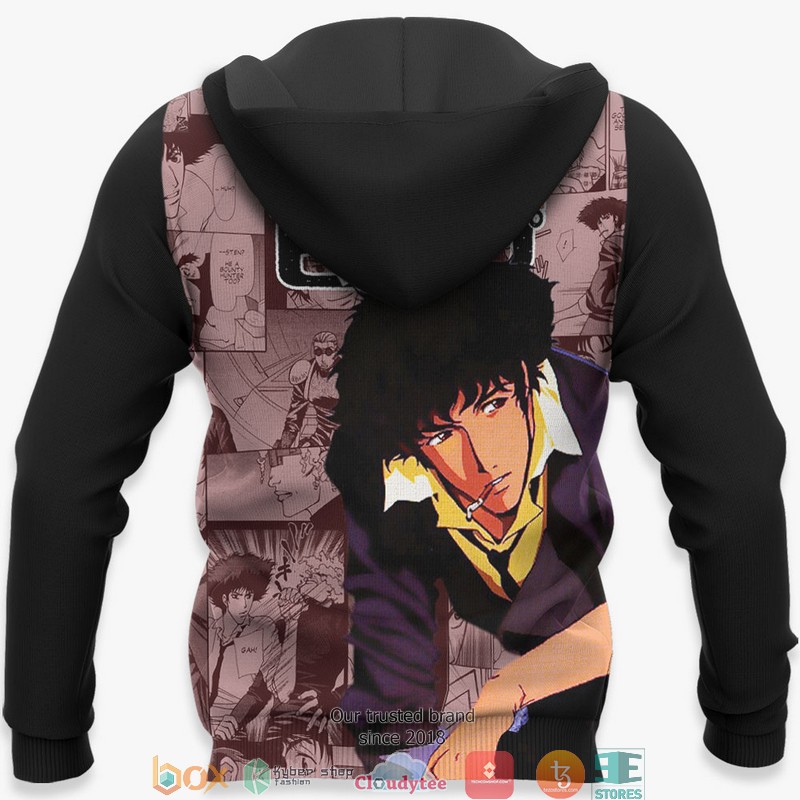 Cowboy Bebop Spike Spiegel Anime Merch Manga 3d Hoodie, Bomber jacket 5 Cowboy Bebop Spike Spiegel Anime Merch Manga 3d Hoodie Bomber jacket 1 2 3 4