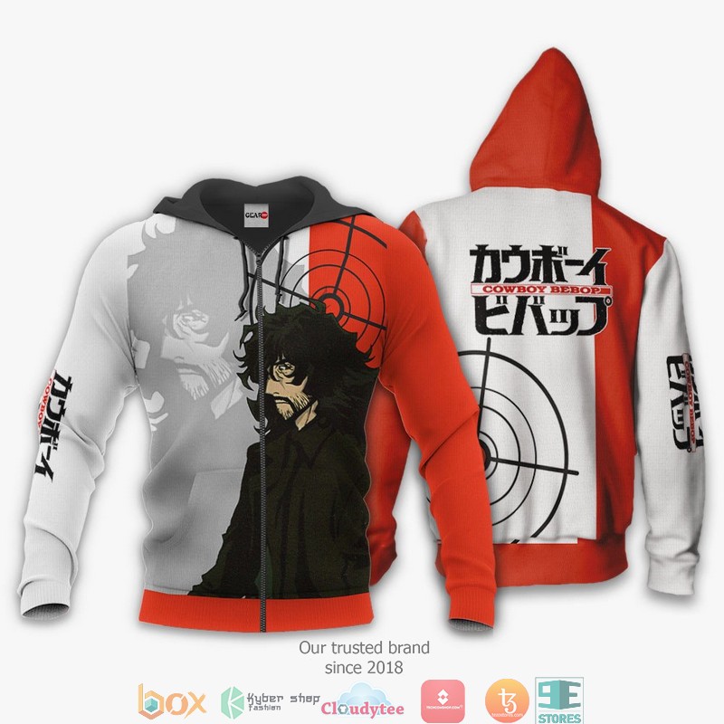 Cowboy Bebop Vincent Volaju Anime Merch 3d Hoodie, Bomber jacket 1 Cowboy Bebop Vincent Volaju Anime Merch 3d Hoodie Bomber jacket
