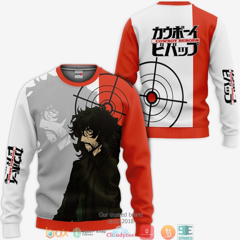 Cowboy Bebop Vincent Volaju Anime Merch 3d Hoodie, Bomber jacket 2 Cowboy Bebop Vincent Volaju Anime Merch 3d Hoodie Bomber jacket 1