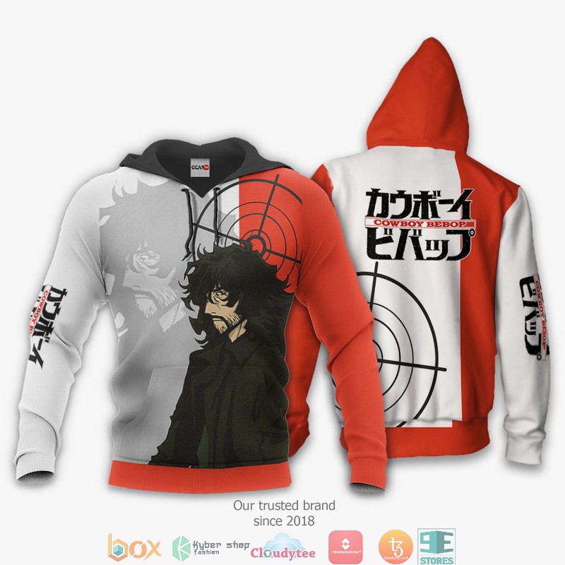 Cowboy Bebop Vincent Volaju Anime Merch 3d Hoodie, Bomber jacket 3 Cowboy Bebop Vincent Volaju Anime Merch 3d Hoodie Bomber jacket 1 2