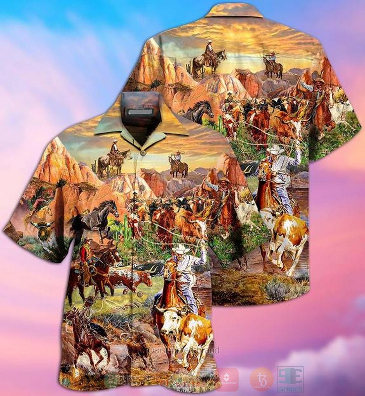 BEST Cowboy Desert Life Horse 3D Aloha Shirt 3 BEST Cowboy Desert Life Horse 3D Aloha Shirt word1