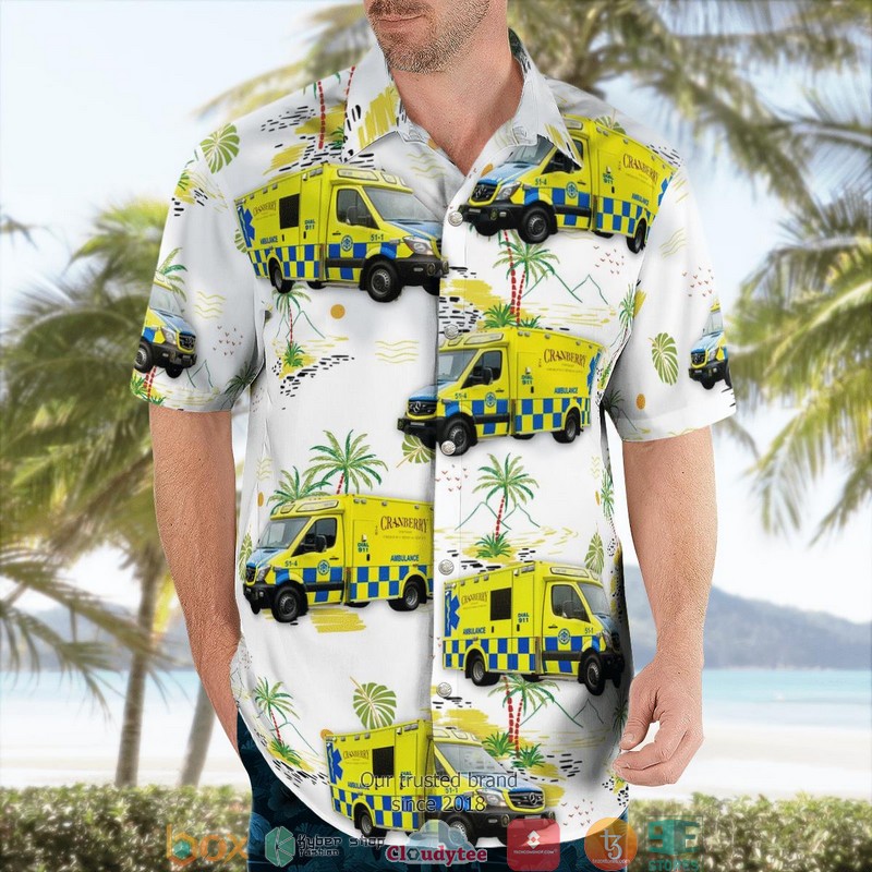 Cranberry Township Butler County Pennsylvania Cranberry Township EMS 3D Hawaii Shirt 1 2 3