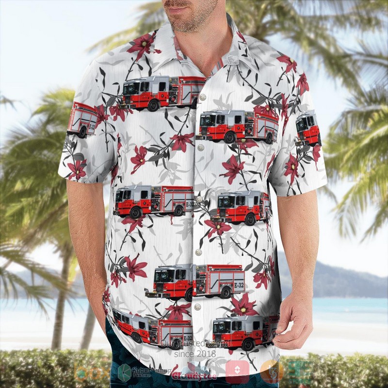 NEW Crescent City Fire Rescue Fire Station 3 Hawaii Shirt 4 NEW Crescent City Fire Rescue Fire Station 3 Hawaii Shirt word2