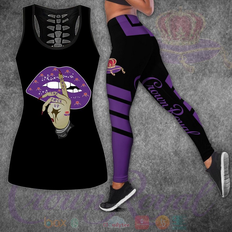 Crown Royal Shut The Fack Up Tank Top Leggings