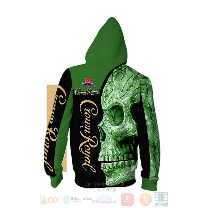 BEST Crown Royal Skull 3D T-Shirt, Hoodies 8 Crown Royal Skull 3D Hoodie Shirt 1 2 3 4 5 6 7