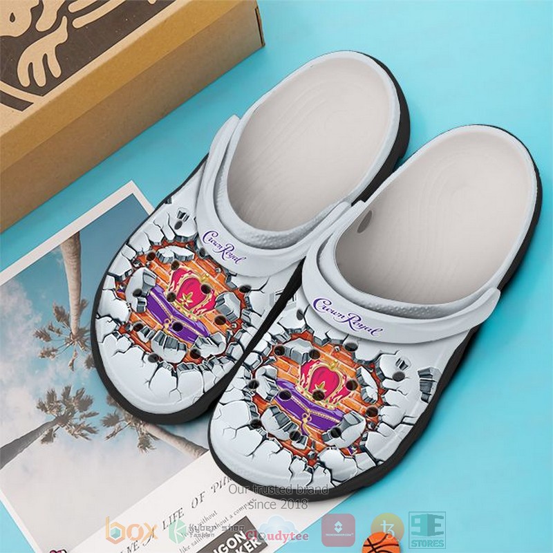 NEW Crown Royal crocs crocband shoes