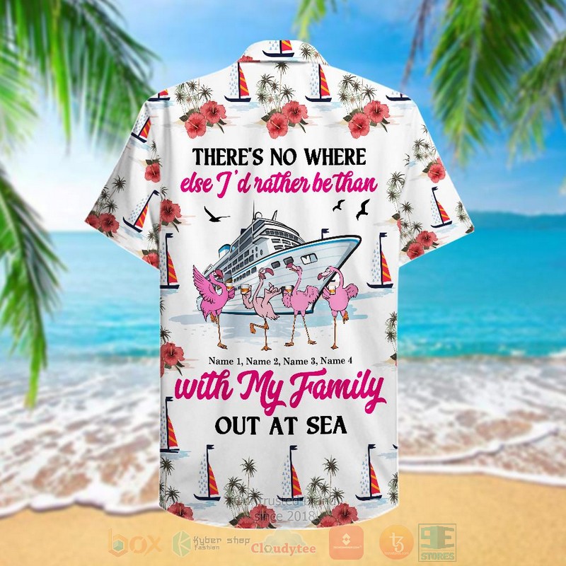 BEST Cruising Flamingo There's Nowhere Else 3D Aloha Shirt 2 BEST Cruising Flamingo There's Nowhere Else 3D Aloha Shirt word3