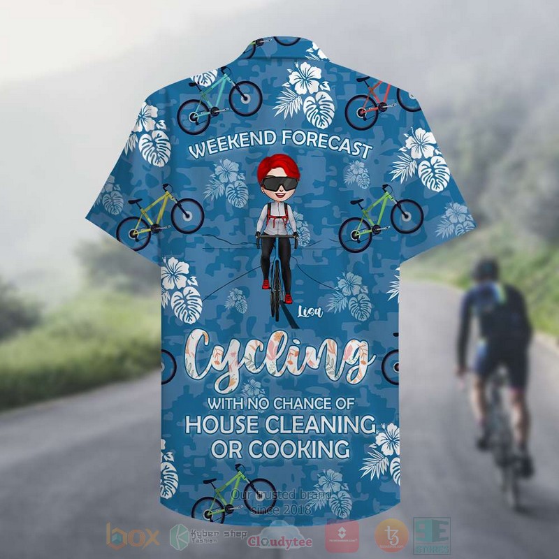 BEST Cycling Girl Weekend Forecast Cycling With No Chance Of House Cleaning Or Cooking Custom Name 3D Aloha Shirt 3 BEST Cycling Girl Weekend Forecast Cycling With No Chance Of House Cleaning Or Cooking Custom Name 3D Aloha Shirt word2