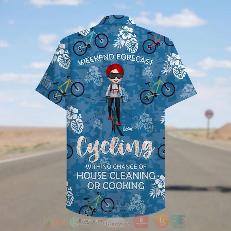 BEST Cycling Girl Weekend Forecast Cycling With No Chance Of House Cleaning Or Cooking Custom Name 3D Aloha Shirt 4 BEST Cycling Girl Weekend Forecast Cycling With No Chance Of House Cleaning Or Cooking Custom Name 3D Aloha Shirt word2