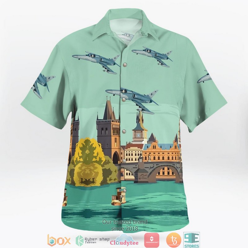 NEW Czech Air Force Aero -159A Alca Hawaii Shirt 2 NEW Czech Air Force Aero -159A Alca Hawaii Shirt word1