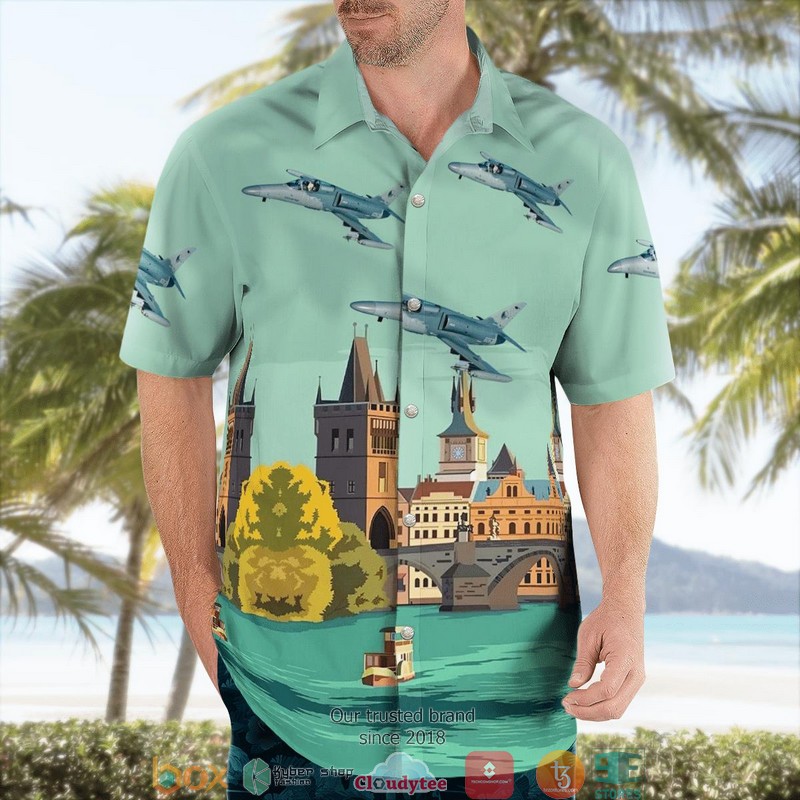 NEW Czech Air Force Aero -159A Alca Hawaii Shirt 3 NEW Czech Air Force Aero -159A Alca Hawaii Shirt word1