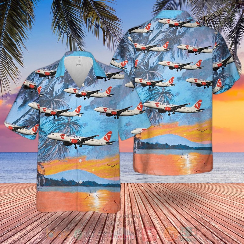 BEST Czech Airlines 3D Aloha Shirt 1 Czech Airlines Hawaiian Shirt