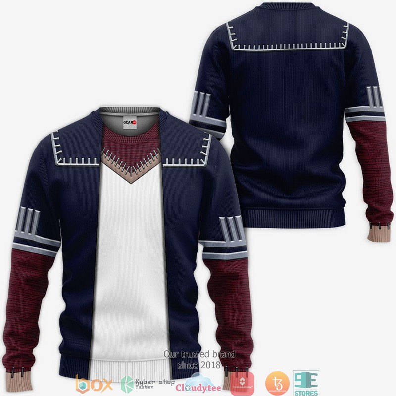 Dabi My Hero Academia Anime 3d Hoodie, Bomber jacket 2 Dabi My Hero Academia Anime 3d Hoodie Bomber jacket 1