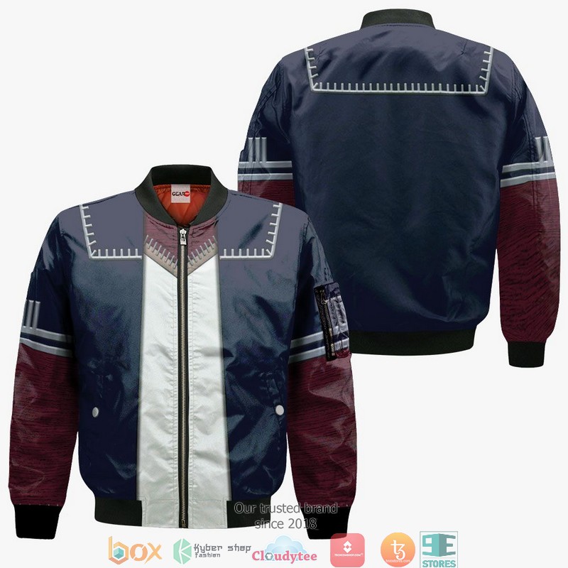 Dabi My Hero Academia Anime 3d Hoodie, Bomber jacket 4 Dabi My Hero Academia Anime 3d Hoodie Bomber jacket 1 2 3
