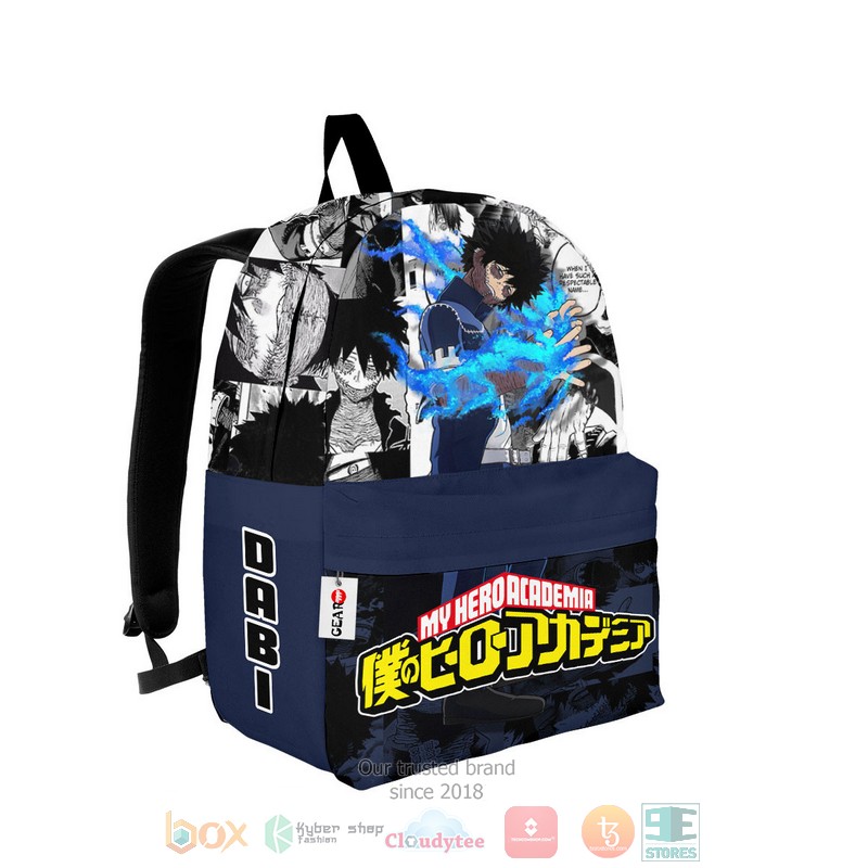 Dabi My Hero Academia Anime Manga Style Backpack 1