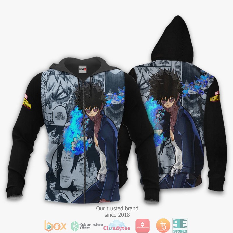 Dabi My Hero Academia Anime Merch Manga 3d Hoodie, Bomber jacket 13 Dabi My Hero Academia Anime Merch Manga 3d Hoodie Bomber jacket