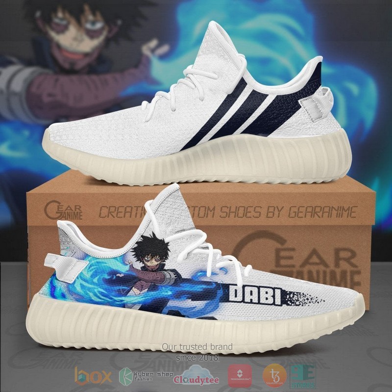 Dabi My Hero Academia Anime Yeezy Shoes