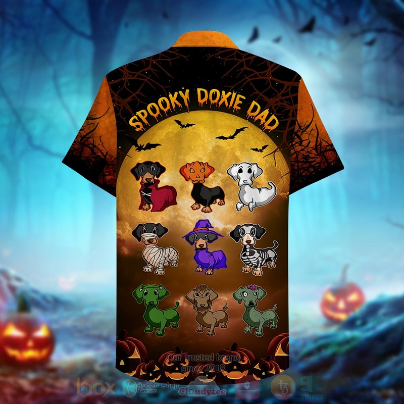 BEST Dachshund Spooky Doxie Dad 3D Aloha Shirt 3 BEST Dachshund Spooky Doxie Dad 3D Aloha Shirt word1